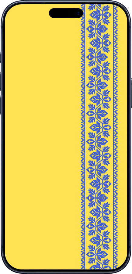 Силиконовый чехол Вышиванка 4 для Apple iPhone 17 PRO - 569u-4030 изображение 