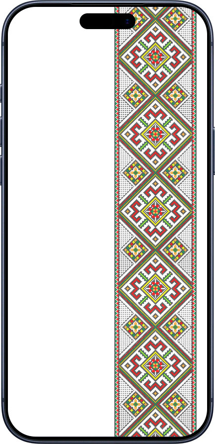 Силиконовый чехол Вышиванка 8 для Apple iPhone 17 PRO - 574u-4030 изображение 