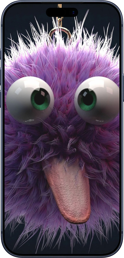 Силиконовый чехол Пушистик для Apple iPhone 17 PRO - 6017u-4030 изображение 