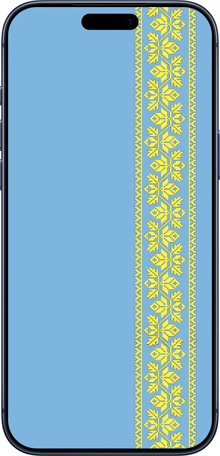 Силиконовый чехол Вышиванка 33 для Apple iPhone 17 PRO - 602u-4030 изображение 