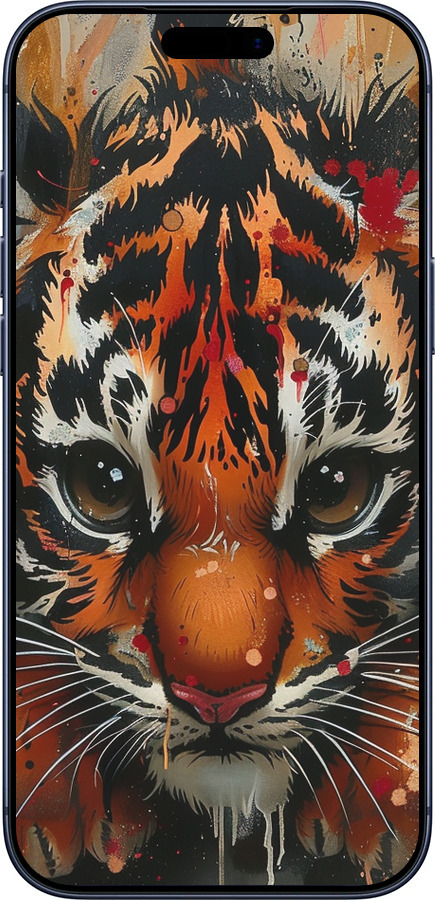 Силіконовий чехол Mini tiger для Apple iPhone 17 PRO - 6052u-4030 изображение 