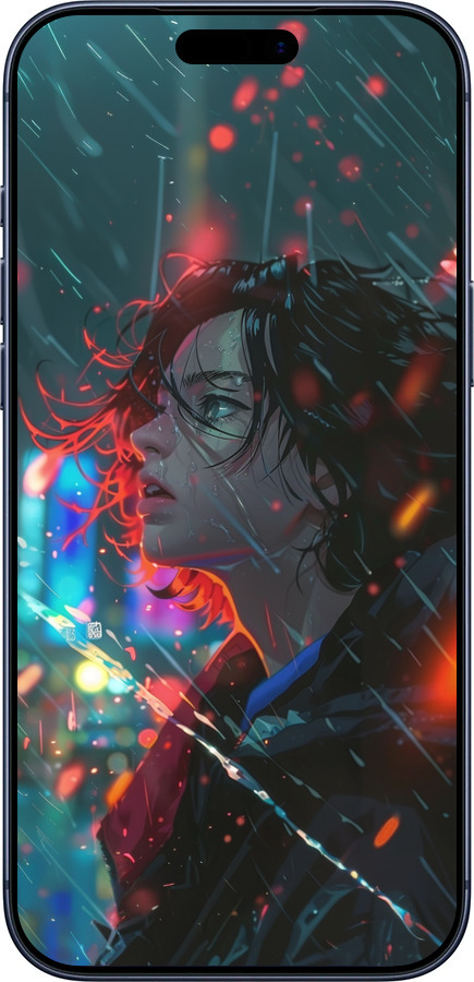 Силиконовый чехол Ночные огни для Apple iPhone 17 PRO - 6096u-4030 изображение 