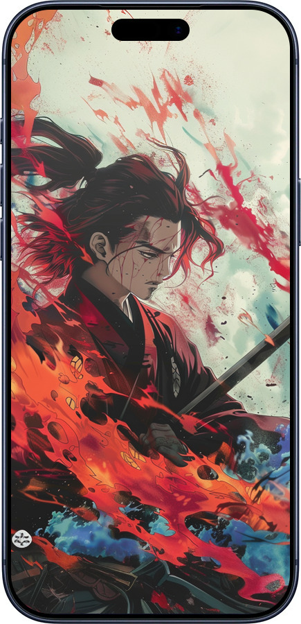 Силиконовый чехол Битва стихий для Apple iPhone 17 PRO - 6110u-4030 изображение 