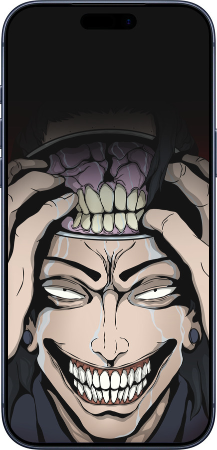 Силиконовый чехол Магическая Битва Kenjaku для Apple iPhone 17 PRO - 6151u-4030 изображение 