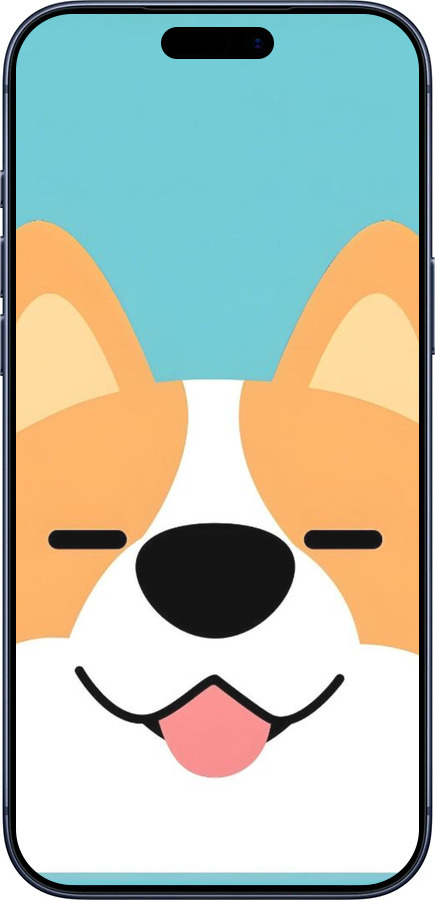 Силиконовый чехол Корги для Apple iPhone 17 PRO - 6280u-4030 изображение 