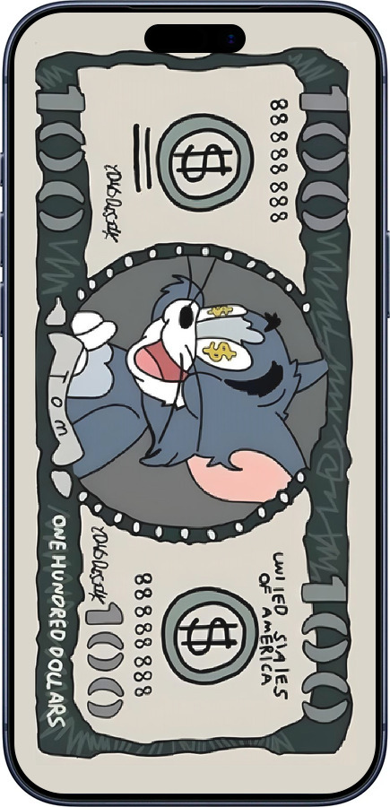 Силиконовый чехол Том и джерри для Apple iPhone 17 PRO - 6291u-4030 изображение 