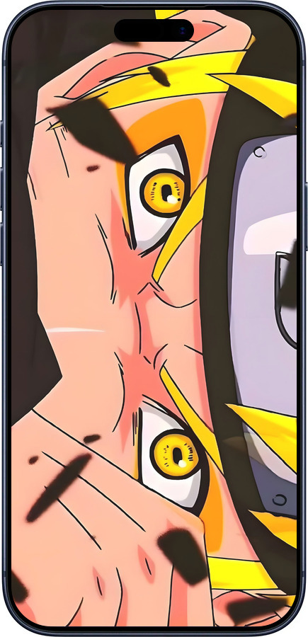 Силиконовый чехол Наруто 2 для Apple iPhone 17 PRO - 6297u-4030 изображение 