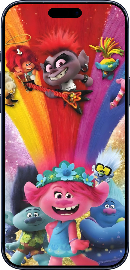 Силиконовый чехол Троли для Apple iPhone 17 PRO - 6343u-4030 изображение 