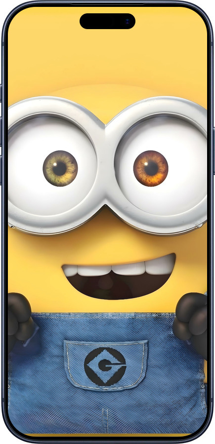 Силиконовый чехол Миньон для Apple iPhone 17 PRO - 6389u-4030 изображение 