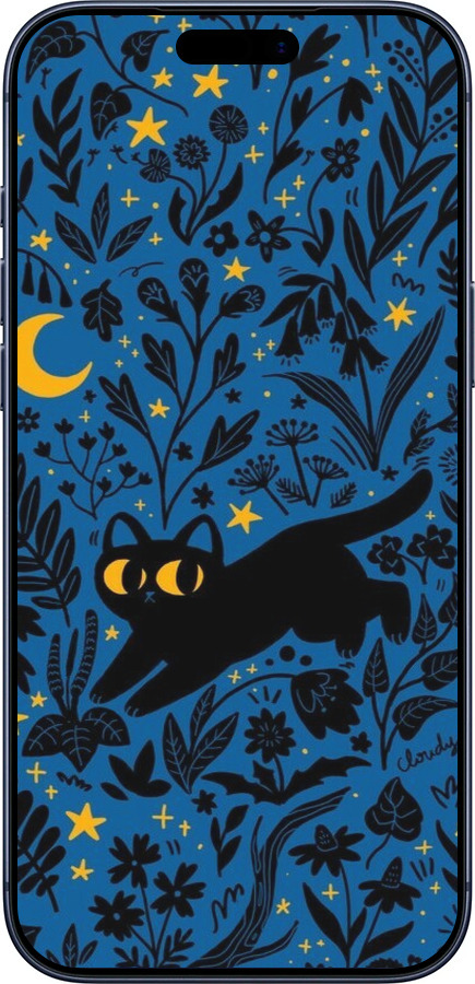 Силиконовый чехол Летняя ночь для Apple iPhone 17 PRO - 6472u-4030 изображение 