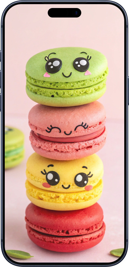 Силиконовый чехол Печенье для Apple iPhone 17 PRO - 6693u-4030 изображение 