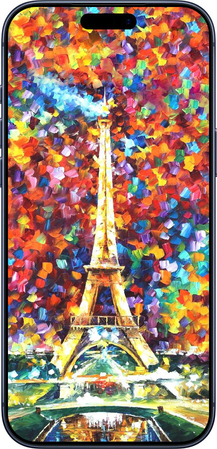 Силіконовий чехол Париж для Apple iPhone 17 PRO - 830u-4030 изображение 