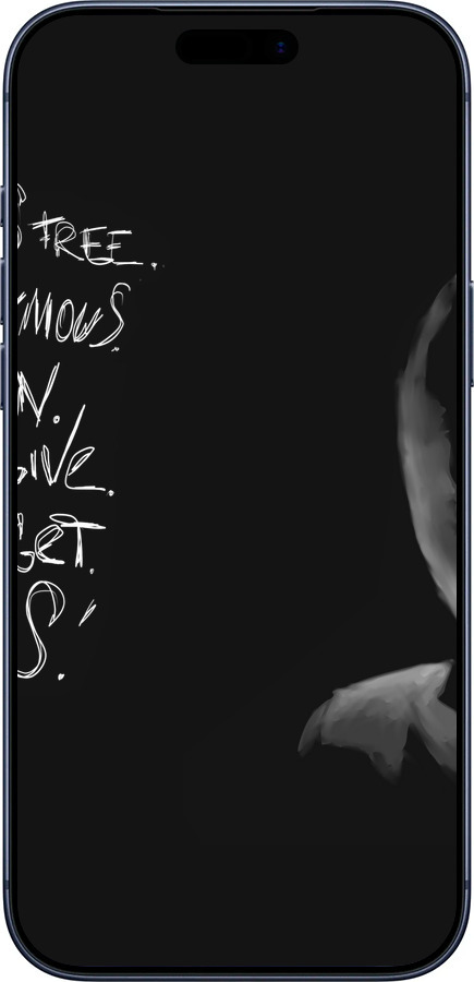 Силиконовый чехол Анонимус для Apple iPhone 17 PRO - 832u-4030 изображение 