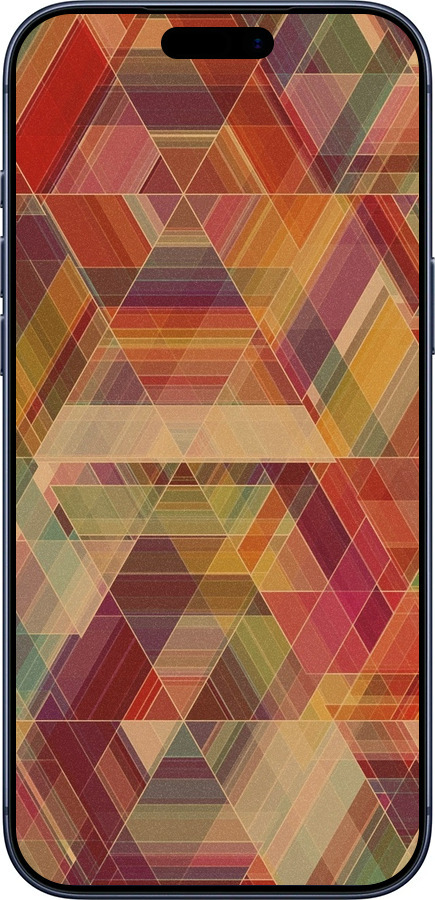 Силиконовый чехол Геометрический узор для Apple iPhone 17 PRO - 904u-4030 изображение 