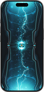 TPU чехол Молнии в цилиндре для Apple iPhone 17 - 120b-4031 изображение 