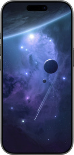 TPU чехол Планеты в синем космосе для Apple iPhone 17 - 171b-4031 изображение 