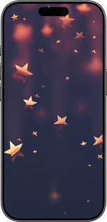 TPU чехол Падающие звезды для Apple iPhone 17 - 3974b-4031 изображение 