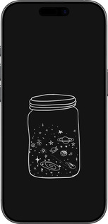 TPU чехол Космос в банке для Apple iPhone 17 - 4297b-4031 изображение 