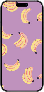 TPU чехол Бананы для Apple iPhone 17 - 4312b-4031 изображение 