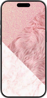 TPU чехол Розовые текстуры для Apple iPhone 17 - 4343b-4031 изображение 