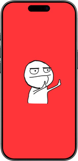 TPU чехол Мем для Apple iPhone 17 - 4578b-4031 изображение 