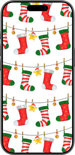 TPU чехол Новогодний 9 для Apple iPhone 17 - 4622b-4031 изображение 