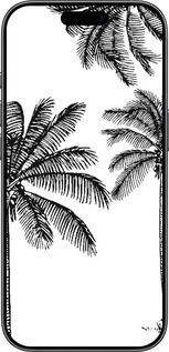 TPU чехол Пальмы1 для Apple iPhone 17 - 4634b-4031 изображение 