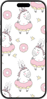 TPU чехол Единорожки для Apple iPhone 17 - 4659b-4031 изображение 