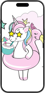 TPU чехол Crown Unicorn для Apple iPhone 17 - 4660b-4031 изображение 