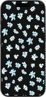 TPU чехол Цветочный для Apple iPhone 17 - 4900b-4031 изображение 