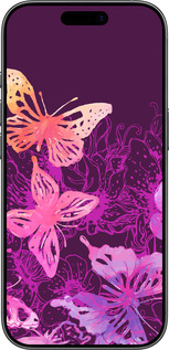 TPU чехол Метелики v2 для Apple iPhone 17 - 5475b-4031 изображение 