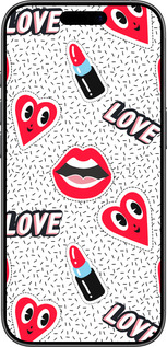 TPU чехол Стикеры v3 для Apple iPhone 17 - 5502b-4031 изображение 