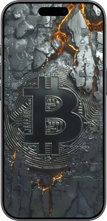 TPU чехол Раскаленный биткойн для Apple iPhone 17 - 6091b-4031 изображение 