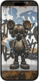 TPU чехол Bronze kaws v2 для Apple iPhone 17 - 6098b-4031 изображение 