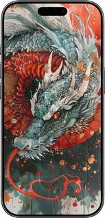 TPU чехол Стихія вогню для Apple iPhone 17 - 6101b-4031 изображение 