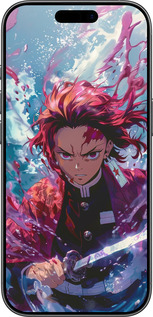 TPU чехол Танджиро Камадо: Клинок рассекающий демонов для Apple iPhone 17 - 6111b-4031 изображение 