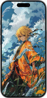 TPU чехол Zenitsu Agatsuma для Apple iPhone 17 - 6117b-4031 изображение 