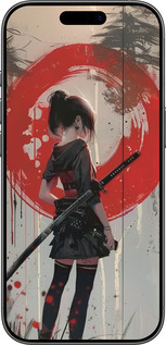 TPU чехол Сумерки воина: Танец с катаной для Apple iPhone 17 - 6123b-4031 изображение 