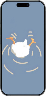 TPU чехол Гусь ныряет для Apple iPhone 17 - 6275b-4031 изображение 