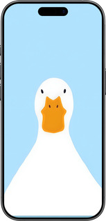 TPU чехол Гусак для Apple iPhone 17 - 6350b-4031 изображение 