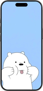 TPU чехол Милый мишка для Apple iPhone 17 - 6357b-4031 изображение 