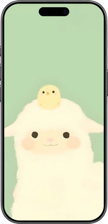 TPU чехол Барашек и ципленок для Apple iPhone 17 - 6369b-4031 изображение 