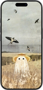 TPU чехол Привид у полі для Apple iPhone 17 - 6427b-4031 изображение 