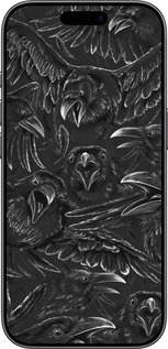 TPU чехол Воронья ярость для Apple iPhone 17 - 6474b-4031 изображение 