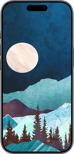 TPU чехол Гірська ідилія нічний краєвид для Apple iPhone 17 - 6488b-4031 изображение 