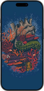 TPU чехол Сердце моря для Apple iPhone 17 - 6506b-4031 изображение 