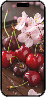 TPU чехол Вишня в шоколаде для Apple iPhone 17 - 6698b-4031 изображение 