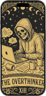 TPU чехол The Overthinker для Apple iPhone 17 - 6774b-4031 изображение 