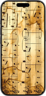 TPU чехол Ноты для Apple iPhone 17 - 905b-4031 изображение 