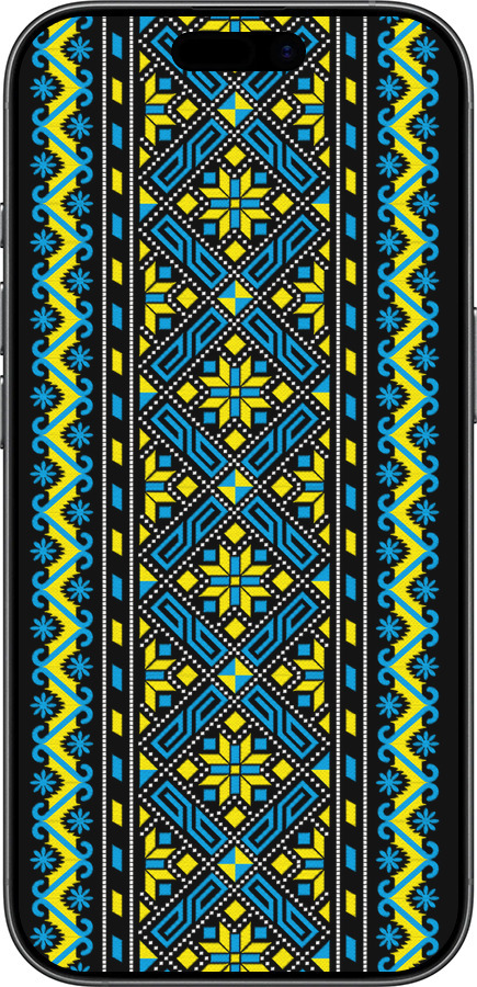 TPU чехол Вышиванка 39 для Apple iPhone 17 - 1173b-4031 изображение 